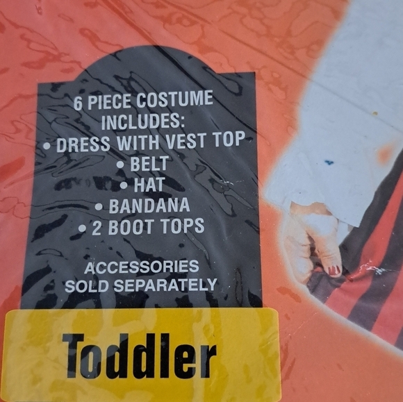 NEW Halloween Costume High Seas Buccaneer  Toddler 1-2 - Picture 4 of 5